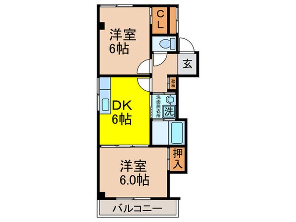 フォルテカーサ氷室の物件間取画像